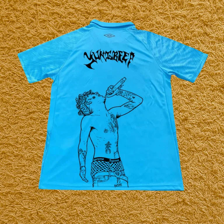 Camiseta Santos edición Yung Beef, vista trasera