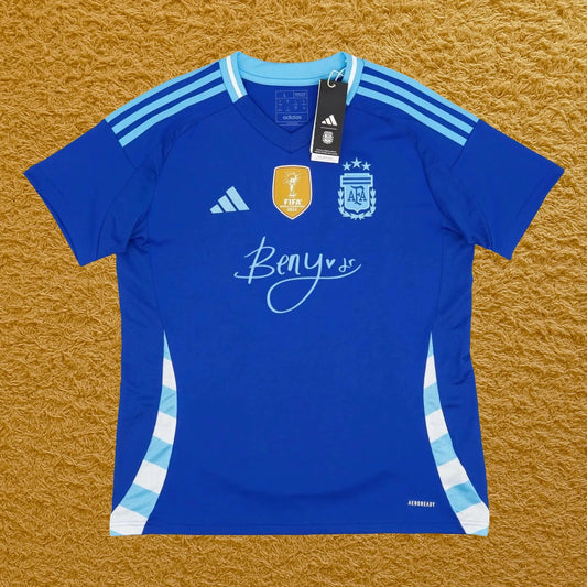 Camiseta Selección Argentina edición Beny Jr, vista frontal