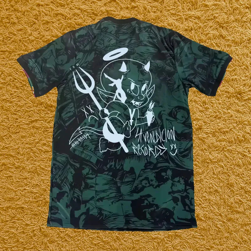 Camiseta Selección de Italia edición Yung Beef, vista trasera