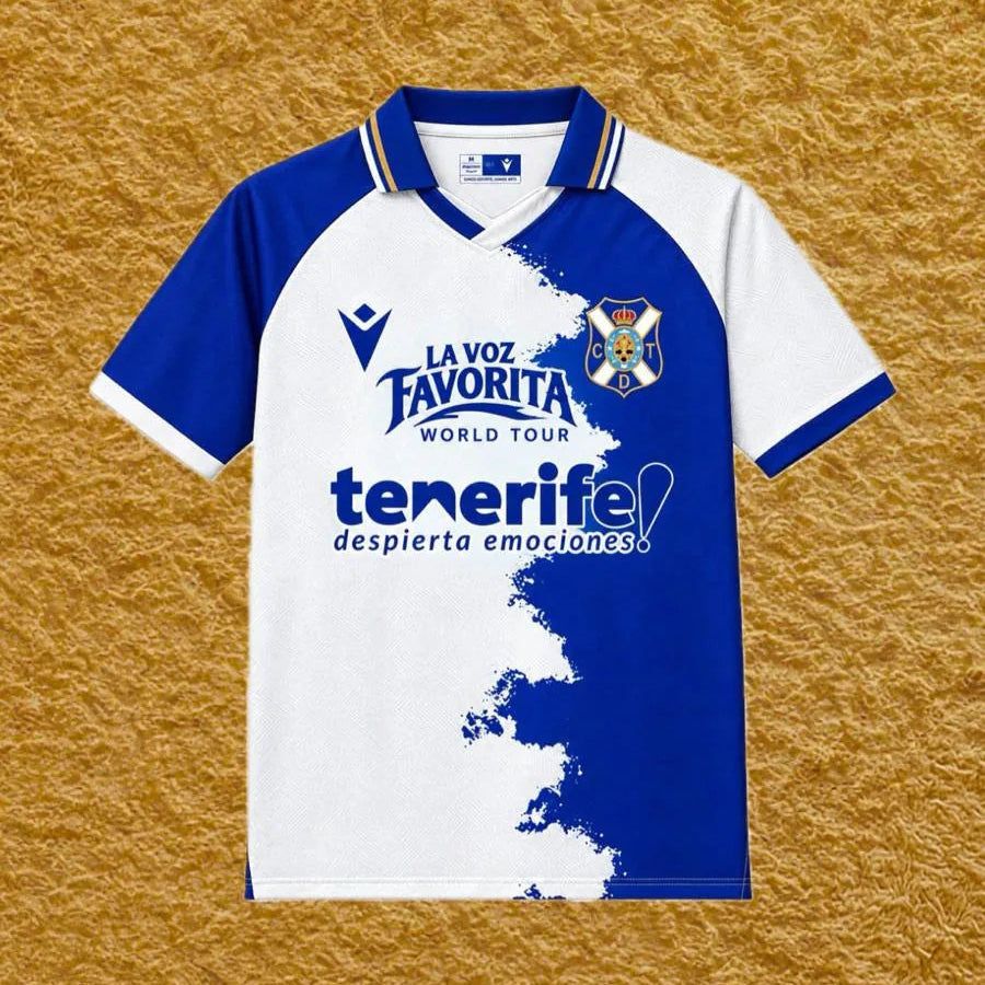 Camiseta Tenerife edición Jay Wheeler, vista frontal