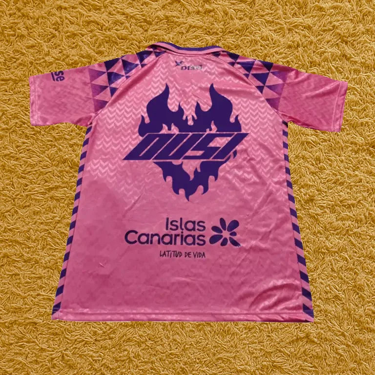Camiseta UD Las Palmas edición Omar Courtz, vista trasera