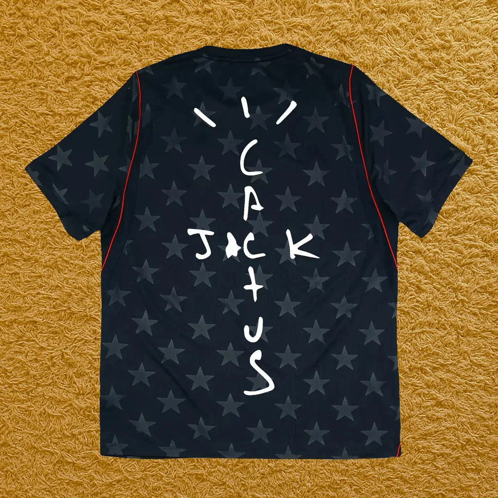 Camiseta USA edición Travis Scott, vista trasera