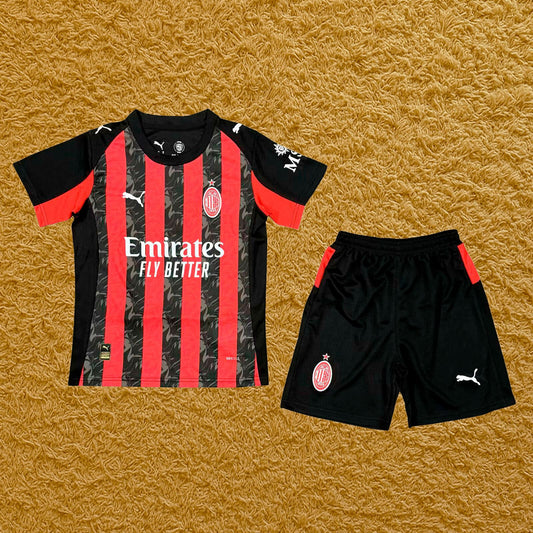 Kit infantil AC Milan 2025/26 Futwear
