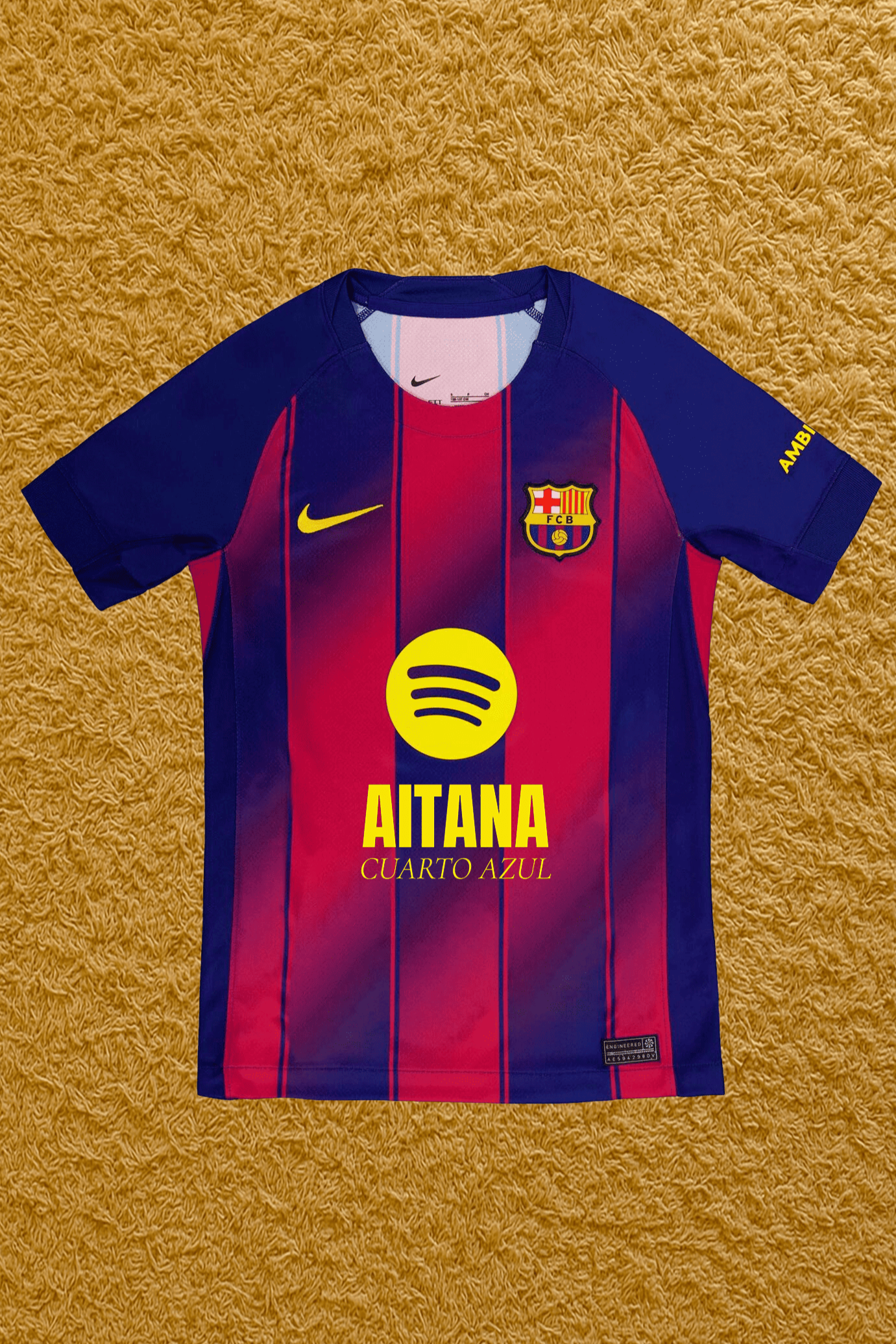Camiseta Barcelona edición Aitana Futwear