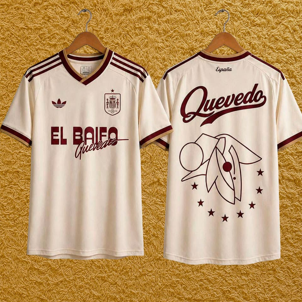 Camiseta España edición Quevedo (Baifo)