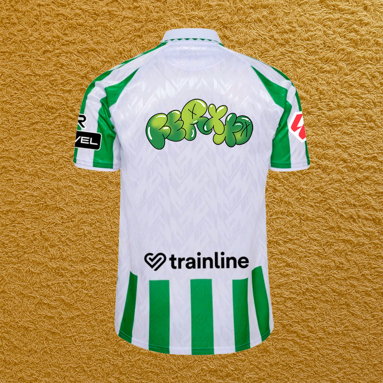 Camiseta Betis edición Feid Futwear